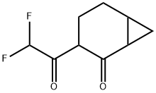 Bicyclo[4.1.0]heptan-2-one, 3-(2,2-difluoroacetyl)-