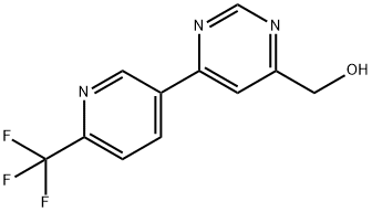 4-Pyrimidinemethanol, 6-[6-(trifluoromethyl)-3-pyridinyl]-