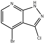 4-溴-3-氯-1H-吡唑并[3,4-b]吡啶