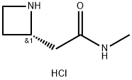 2-Azetidineacetamide, N-methyl-, hydrochloride (1:1), (2S)-