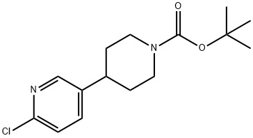 1-Piperidinecarboxylic acid, 4-(6-chloro-3-pyridinyl)-, 1,1-dimethylethyl ester