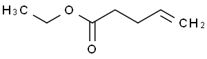 Ethyl  pent-4-enoate,                                                           (Ethyl  allylacetate