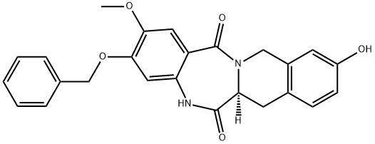 (S)-3-(Benzyloxy)-10-hydroxy-2-methoxy-7,12-dihydrobenzo[5,6][1,4]diazepino[1,2-b]isoquinoline-6,14(5H,6aH)-dione