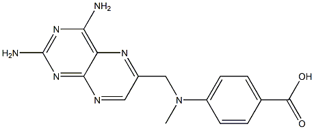 4-(((2,4-Diamino-6-pteridinyl)methyl)methylamino)benzoic acid