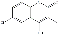 2H-1-Benzopyran-2-one, 6-chloro-4-hydroxy-3-Methyl-