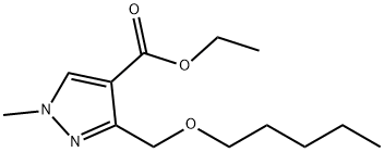 ethyl 1-methyl-3-[(pentyloxy)methyl]-1H-pyrazole-4-carboxylate
