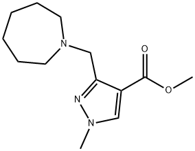 methyl 3-(azepan-1-ylmethyl)-1-methyl-1H-pyrazole-4-carboxylate