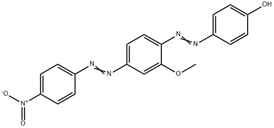 4-[[2-methoxy-4-[(4-nitrophenyl)diazenyl]phenyl]hydrazinylidene]cyclohexa-2,5-dien-1-one