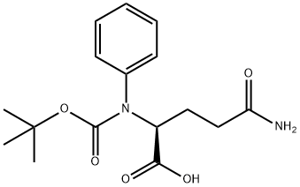 L-Glutamine, N2-[(1,1-dimethylethoxy)carbonyl]-N-phenyl-