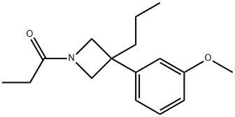 3-(m-Methoxyphenyl)-1-propionyl-3-propylazetidine