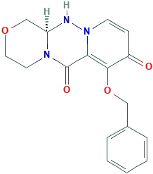 (12aR)-3,4,12,12a-Tetrahydro-7-(phenylmethoxy)-1H-[1,4]oxazino[3,4-c]pyrido[2,1-f][1,2,4]triazine-6,8-dione