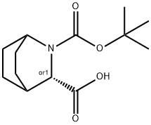 2-Azabicyclo[2.2.2]octane-2,3-dicarboxylic acid, 2-(1,1-dimethylethyl) ester, (3S)-rel-
