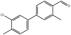 3'-chloro-3,4'-dimethyl-[1,1'-biphenyl]-4-carbaldehyde