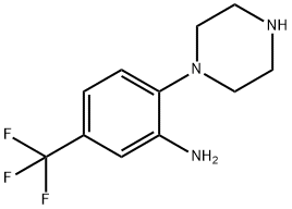 Benzenamine, 2-(1-piperazinyl)-5-(trifluoromethyl)-