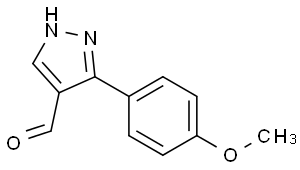 3-(4-Methoxyphenyl)-1h-Pyrazole-4-Carbaldehyde