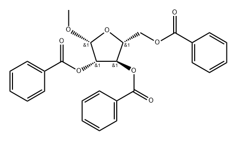 Methyl 2,3,5-tri-o-benzoyl-beta-d-arabinofuranoside