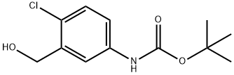 tert-butyl N-[4-chloro-3-(hydroxymethyl)phenyl]carbamate