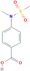 4-[甲基(甲基磺酰基)氨基]苯甲酸