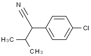 2-(对氯苯基)-3-甲基丁腈