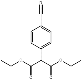 Propanedioic acid, 2-(4-cyanophenyl)-, 1,3-diethyl ester