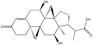 7α,12α-Dihydroxy-3-oxopregn-4-ene-20-carboxylic acid
