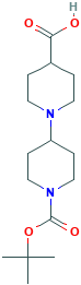 1-(1-tert-Butoxycarbonyl-4-piperidinyl)piperidine-4-carboxylic acid
