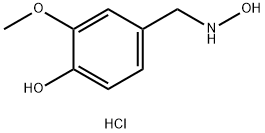 Phenol, 4-[(hydroxyamino)methyl]-2-methoxy-, hydrochloride (1:1)