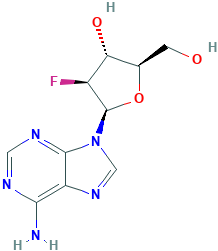 9-(2-Deoxy-2-fluoro-beta-D-arabinofuranosyl)adenine