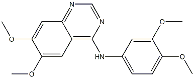 N-(3,4-dimethoxyphenyl)-6,7-dimethoxyquinazolin-4-amine
