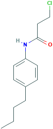 N-(4-丁基苯基)-3-氯-丙酰胺