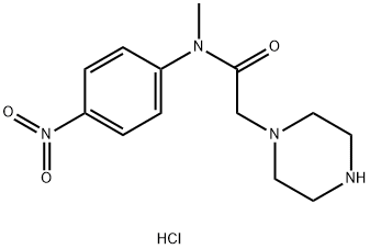N-methyl-N-(4-nitrophenyl)-2-(piperazin-1-yl)acetamide H...