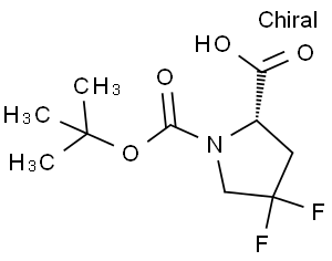 (S)-1-(tert-Butoxycarbonyl)-4,4-difluoropyrrolidine-2-carboxylic acid