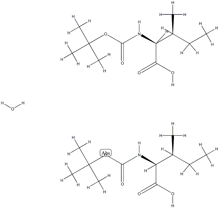 bis((2S,3S)-2-{[(tert-butoxy)carbonyl]amino}-3-methylpentanoic acid) hydrate