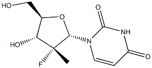 2,4(1H,3H)-Pyrimidinedione, 1-[(2R)-2-deoxy-2-fluoro-2-methyl-α-D-erythro-pentofuranosyl]-
