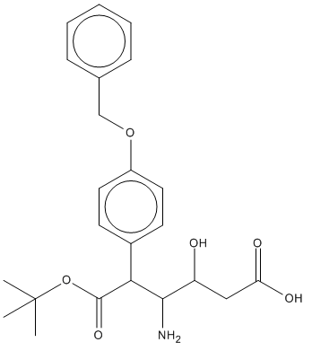 BOC-(3S,4S)-4-AMINO-3-HYDROXY-5-(4'-BENZOXYPHENYL)PENTANOIC ACID
