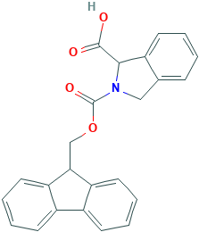 N-芴甲氧羰基-2,3-二氢-1H-异吲哚-1-羧酸