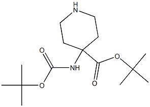 4-{[(叔丁氧基)羰基]氨基}哌啶-4-羧酸叔丁酯
