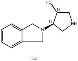 RAC-(3R,4R)-4-(2,3-DIHYDRO-1H-ISOINDOL-2-YL)PYRROLIDIN-3-OL DIHYDROCHLORIDE, TRANS