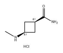 (1S,3S)-3-(METHYLAMINO)CYCLOBUTANE-1-CARBOXAMIDE HYDROCHLORIDE, CIS