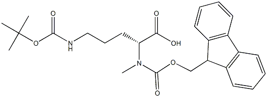 (9H-Fluoren-9-yl)MethOxy]Carbonyl N-Me-D-Orn(Boc)-OH