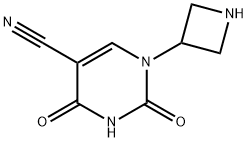 5-Pyrimidinecarbonitrile, 1-(3-azetidinyl)-1,2,3,4-tetrahydro-2,4-dioxo-