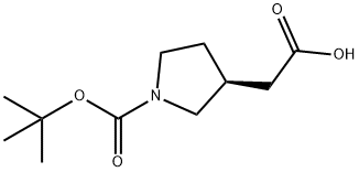 (S)-1-N-Boc-3-pyrrolidineacetic acid