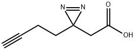 2-(3-but-3-ynyldiazirin-3-yl) acetic acid