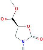5-Oxazolidinecarboxylicacid,2-oxo-,methylester,(5S)-(9CI)