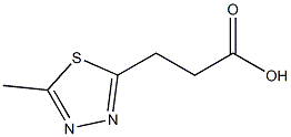 3-(5-甲基-1,3,4-噻二唑-2-基)丙酸