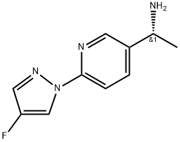 (R)-1-(6-(4-氟-1H-吡唑-1-基)吡啶-3-基)乙-1-胺
