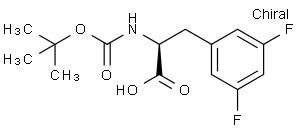 叔丁氧羰基-L-3,5-二氟苯丙氨酸