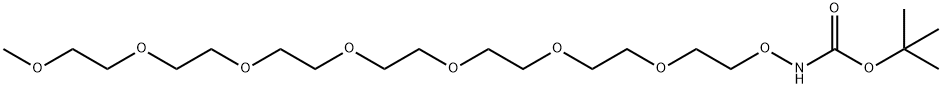 T-Boc-aminooxy-peg7-methane