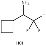 1-cyclobutyl-2,2,2-trifluoroethan-1-amine hydrochloride