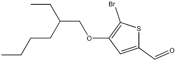 2-Thiophenecarboxaldehyde, 5-bromo-4-[(2-ethylhexyl)oxy]-